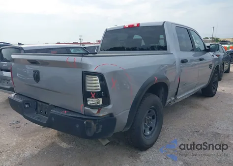 2024 Ram 1500 Classic Warlock 4X2 5'7 Box from USA, damaged, VIN 1C6RR6LG0RS128031